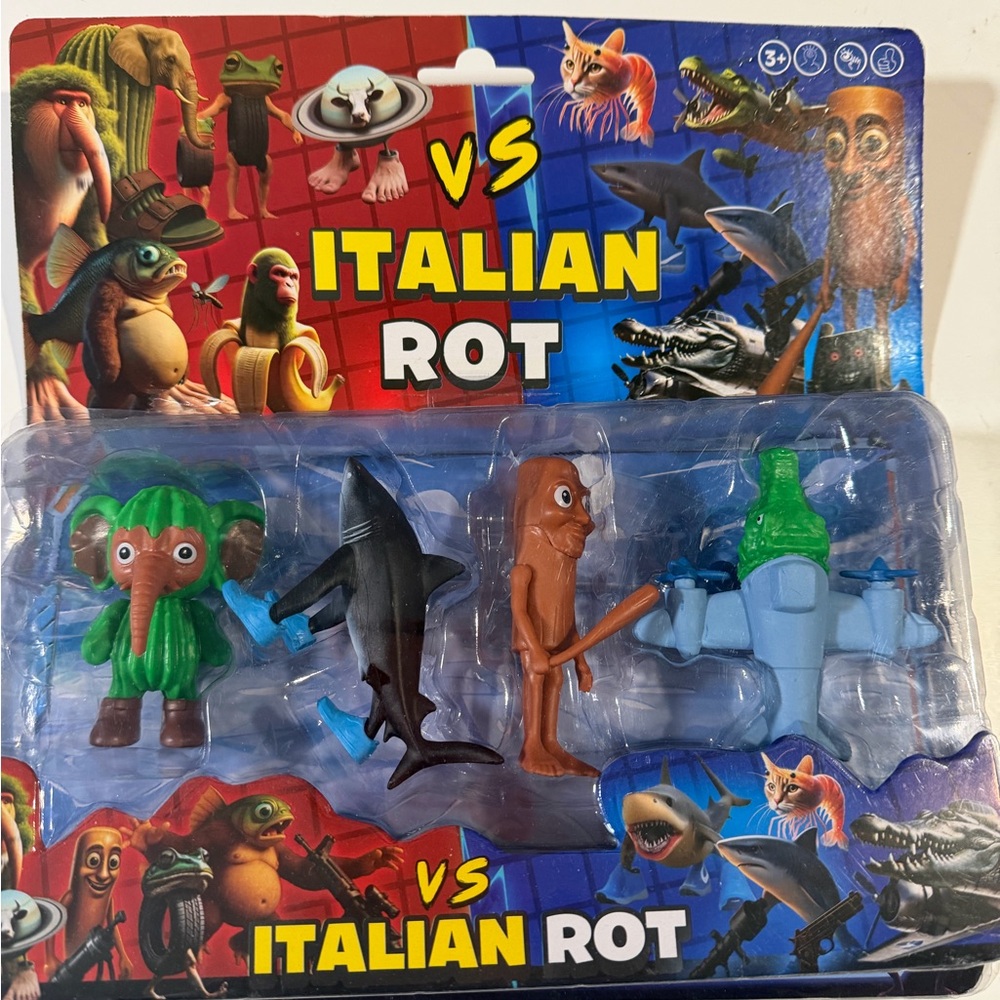 Italian Rot Kids Toy Set - Multicolor